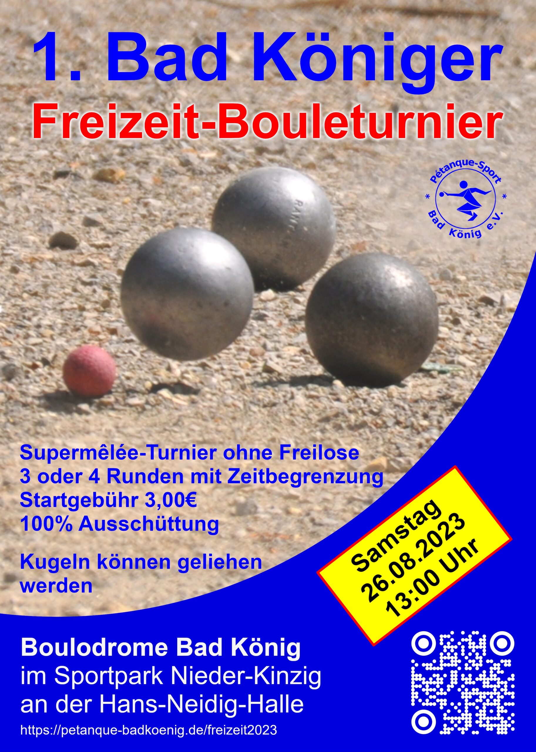 1. Bad Königer Freizeit-Bouleturnier